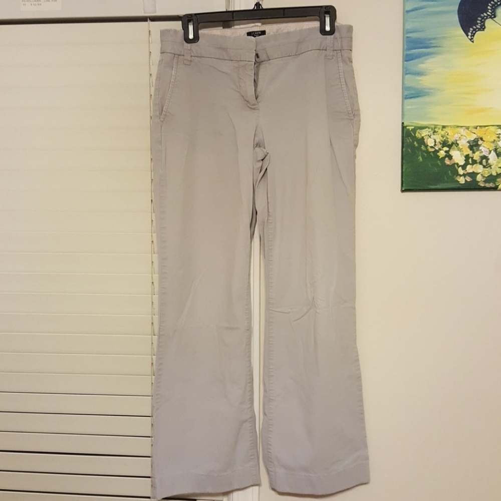 Gray trousers